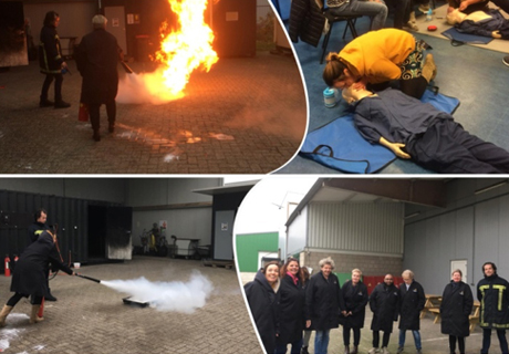BHV training voor t Hospice Wageningen-Renkum