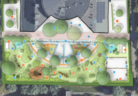 Vergroening schoolplein De Nijenoord – Johan Frisoschool