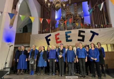 Optreden Koor ‘t Feest
